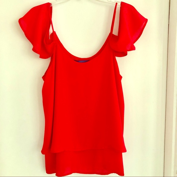 NWT gorgeous women’s red top lg - Picture 1 of 7